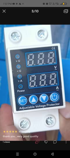 Voltage protection device 63A Ac