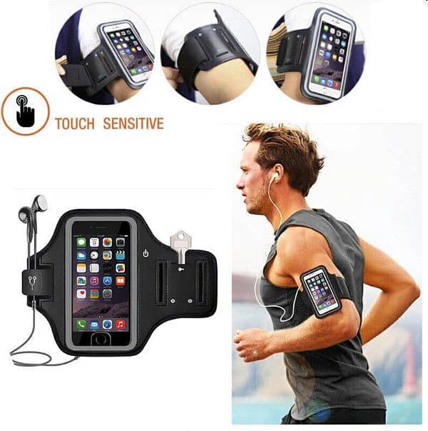 Mobile Armband Case Running Holder (Large Size) 4