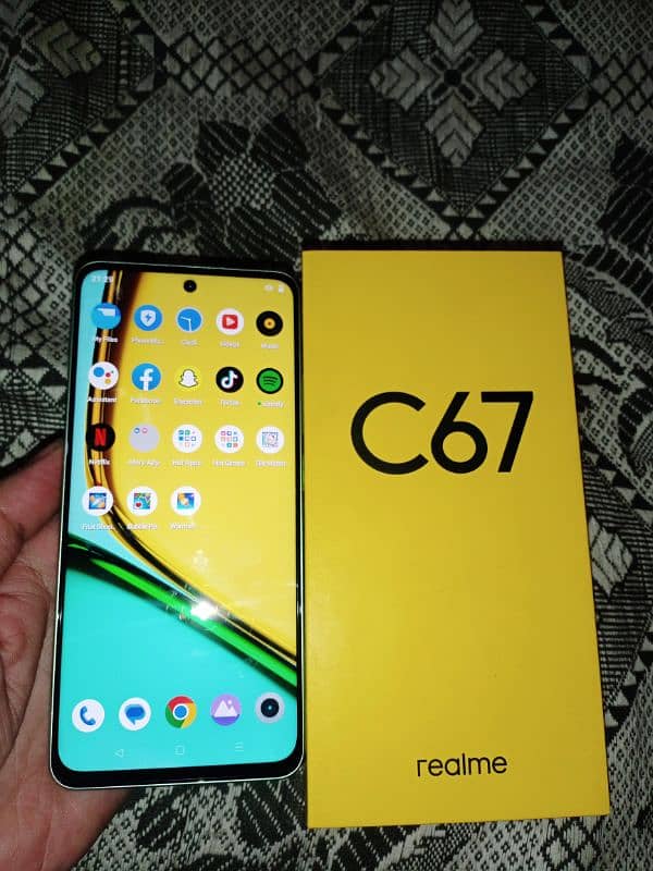 realme c67 8/128 sunny Oasis color 0