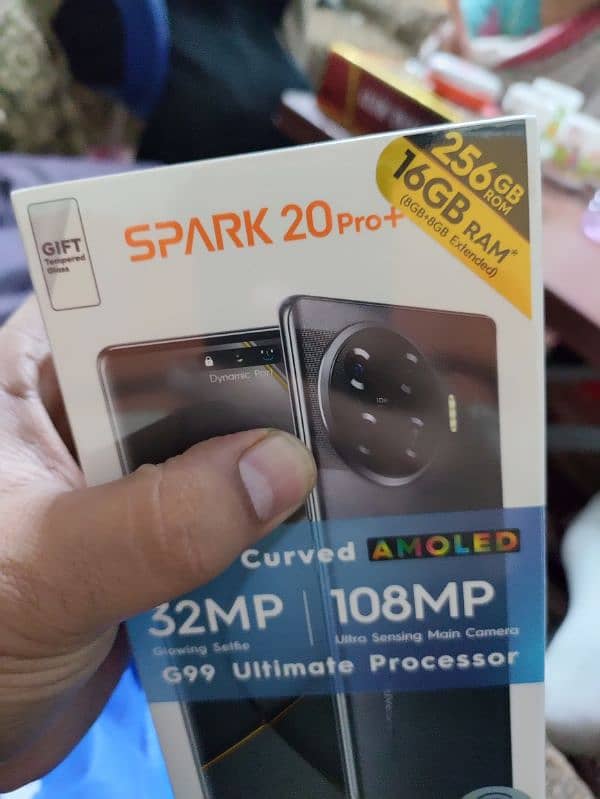 tecno spark 20 pro plus 16/256 gb. (imported) 1