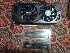 Sapphire HD 7870 DDR5 2Gb Dual Fan +Fury Hyper (2×4) 8Gb DDR4 2400 MHz