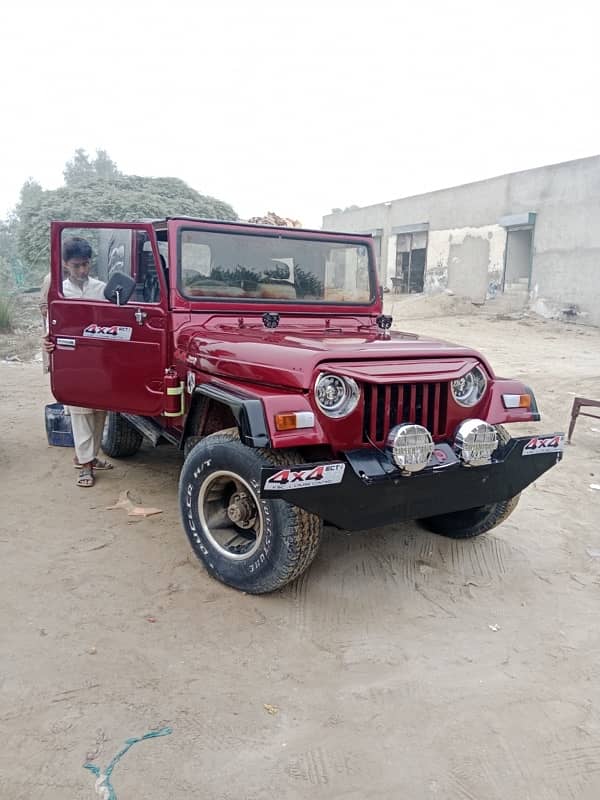 Jeep Cj 5 1985 model 2003 ki rejected  4 by 4 chalo 1