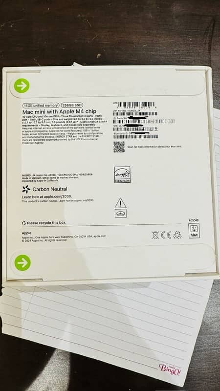 Mac Mini M4 16/256 New 1