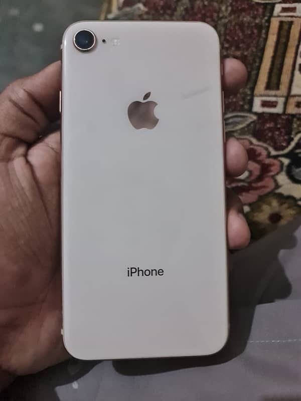 iPhone 8 64 gb with box exchange possible for samsung mobile 2