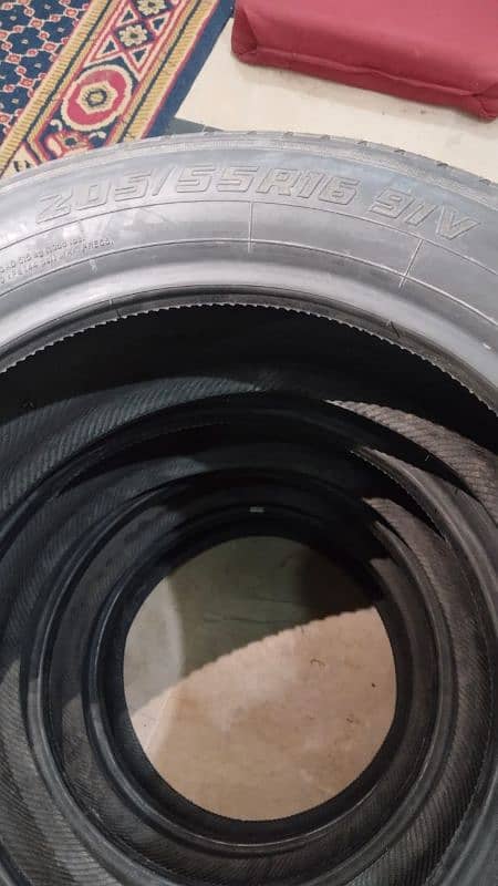 1 day use new tyre 205/55/16 1