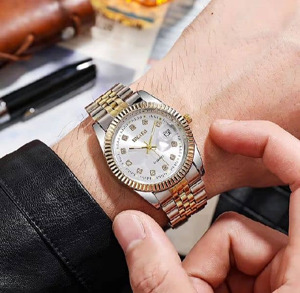 Mens Waterproof Watch Male Calendar Luxury RS3500 3