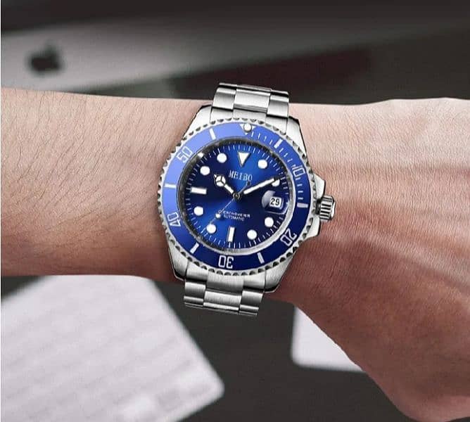 Mens Waterproof Watch Male Calendar Luxury RS3500 4