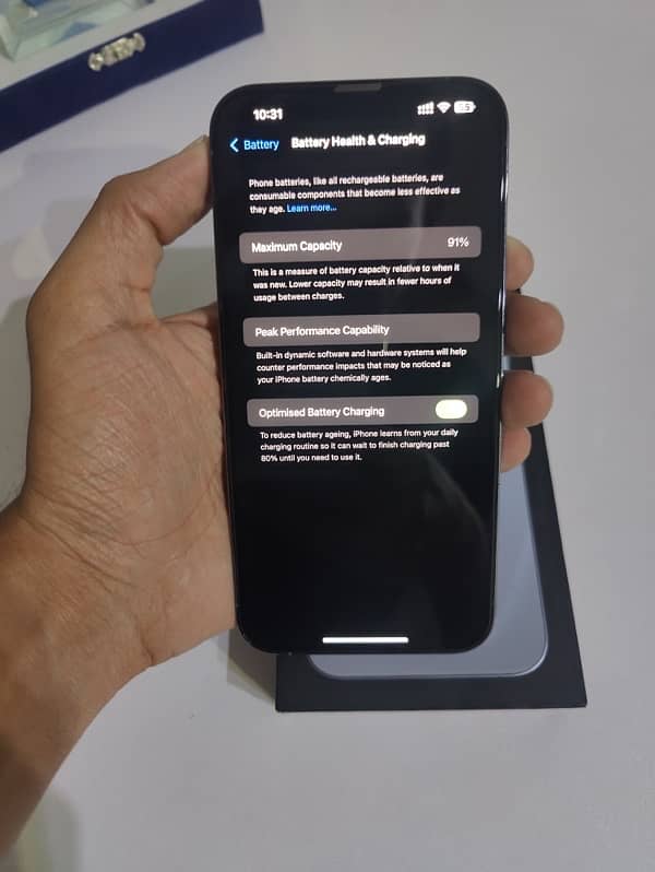 Iphone 13 pro max Pta Approve Complete box 6