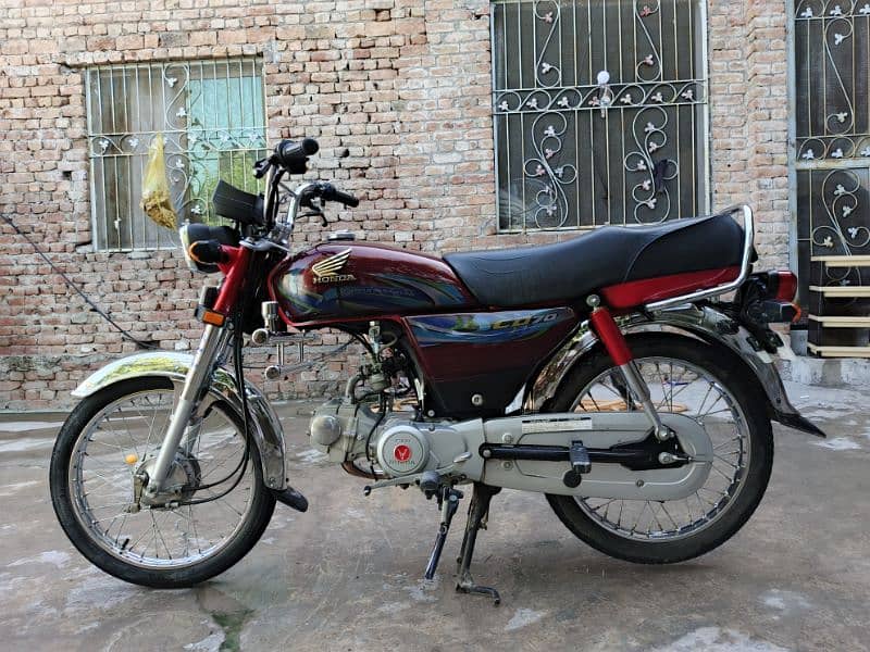 CD 70 for sale 2024 model all Punjab number 1