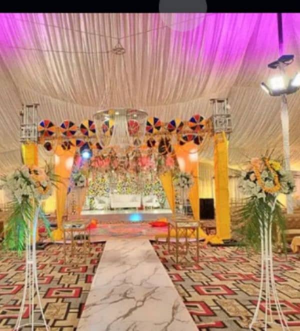 All type of catering function light or flower decoration all type food 1