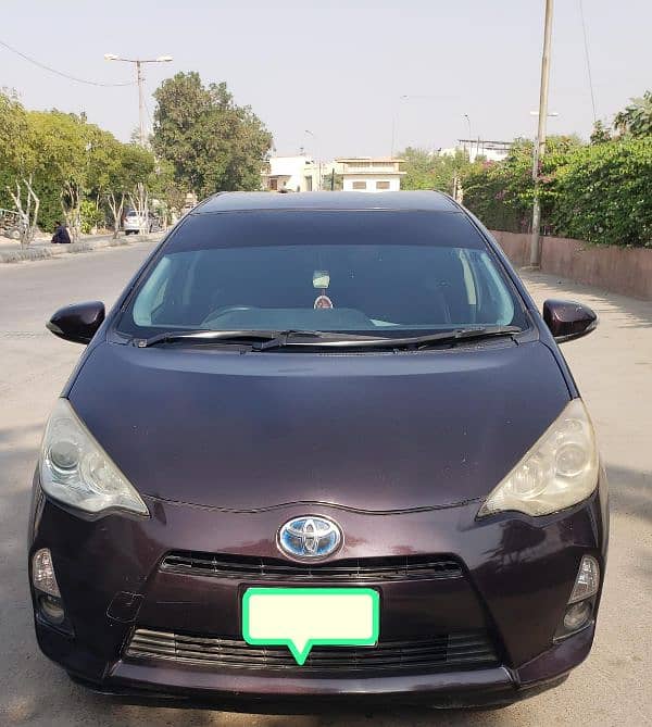 Arif: 0304-3621345 Toyota Aqua 2014 Reg 2019 0