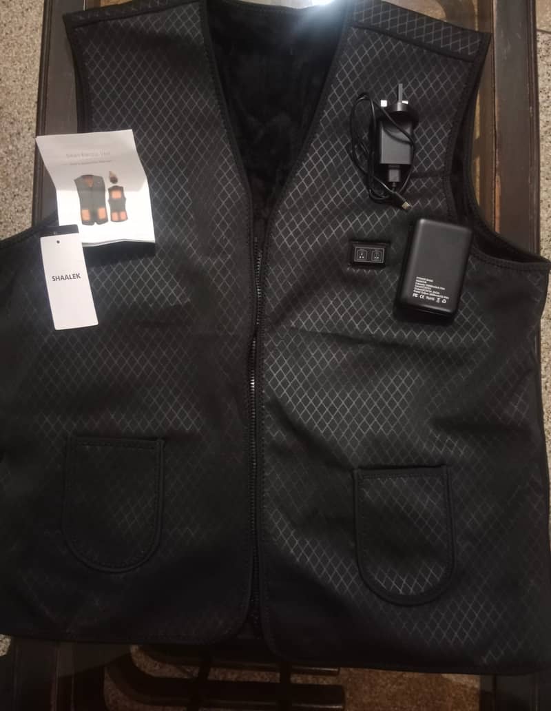 Down Heated Vest for Men Women with 10000mAh Battery Pack 1