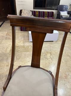 daining table with 8 chairs urgent sell