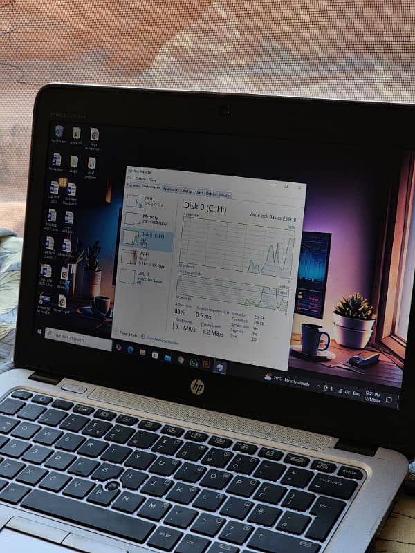 HP Elite book, Core I5 6th generation, 16gb RAM, 256SSD, 1