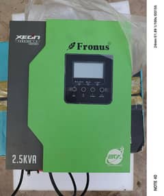 Fronus inverter 2.5KW