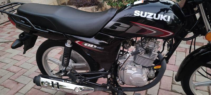 Suzuki GD110S black showroom condition 7