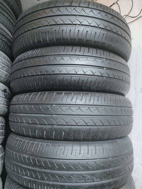 195/65R15 Yokohama Bluearth 4 Tyres Set In Very Good Condition 0