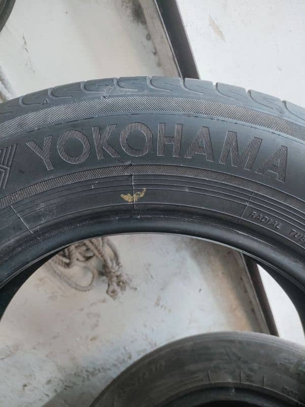 195/65R15 Yokohama Bluearth 4 Tyres Set In Very Good Condition 2