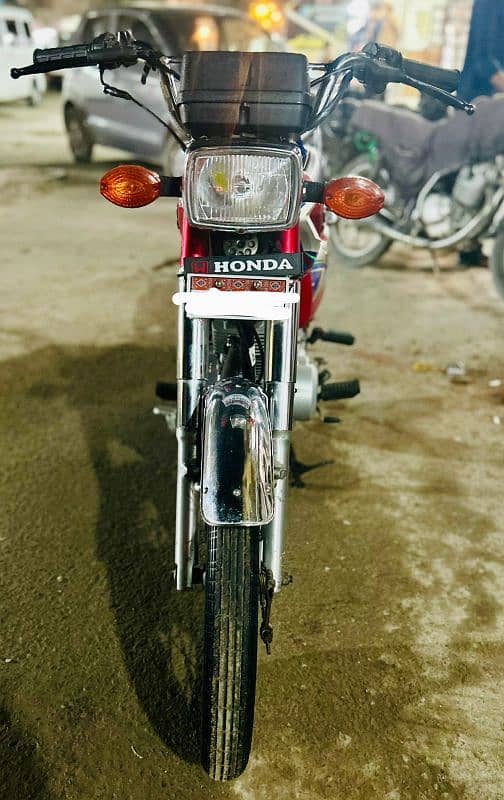 Red CG Honda 125 2022 Model Up For Sale 0