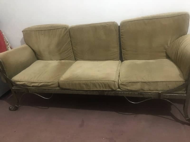 Brown sofa 1