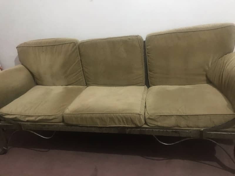 Brown sofa 2