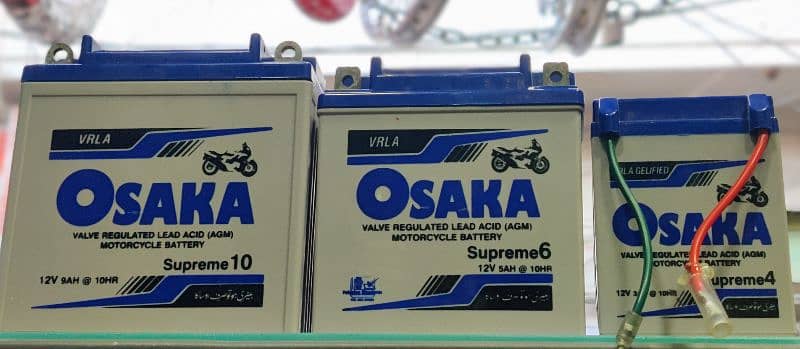 Motorcycle Batteries GS CB YBR CG CD 5