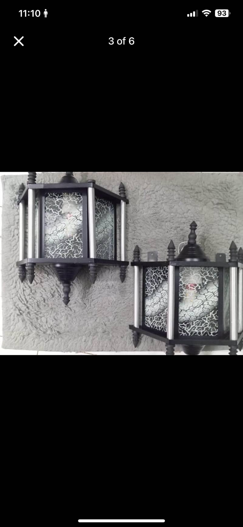 Outdoor Wall Lamp LED light Set 3