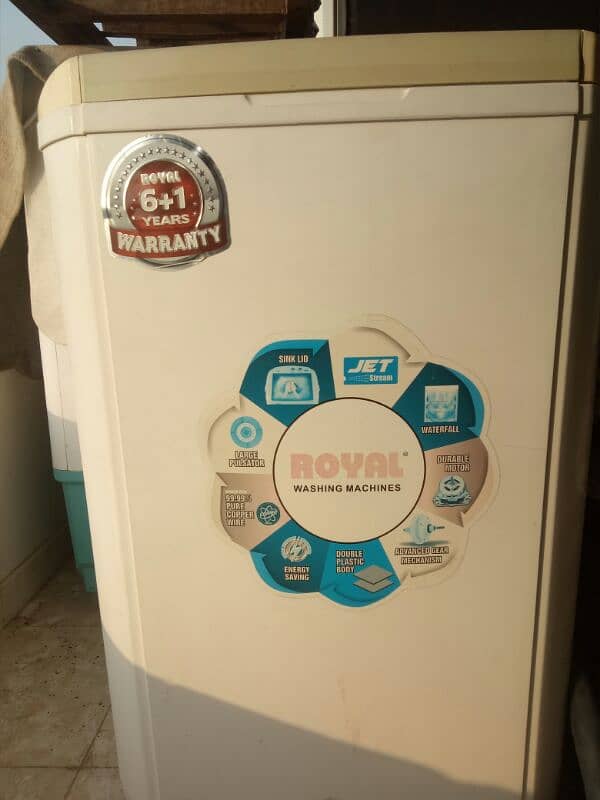 Royal washing machine for sale 1