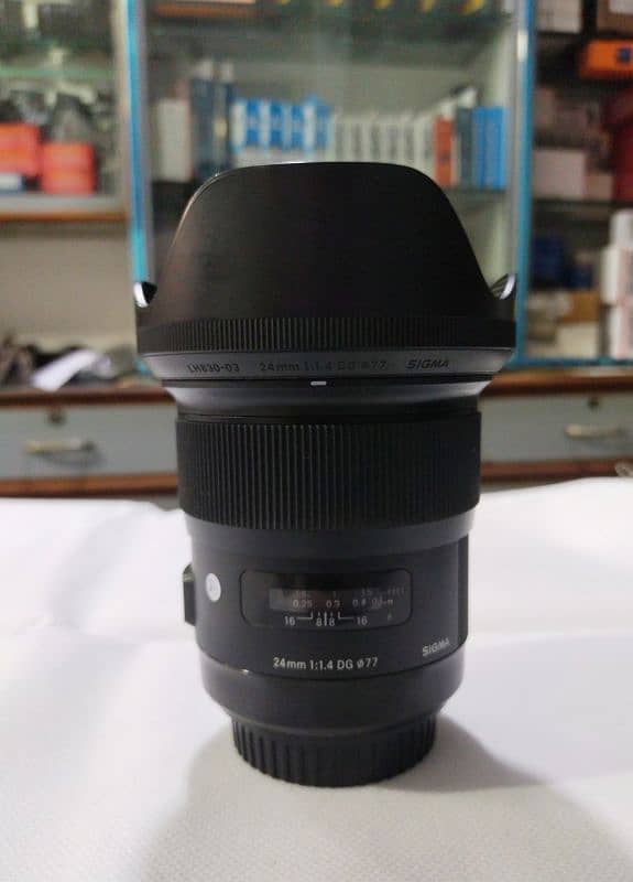 Sigma 24mm f/1.4 Fullframe Lens (Canon) 0