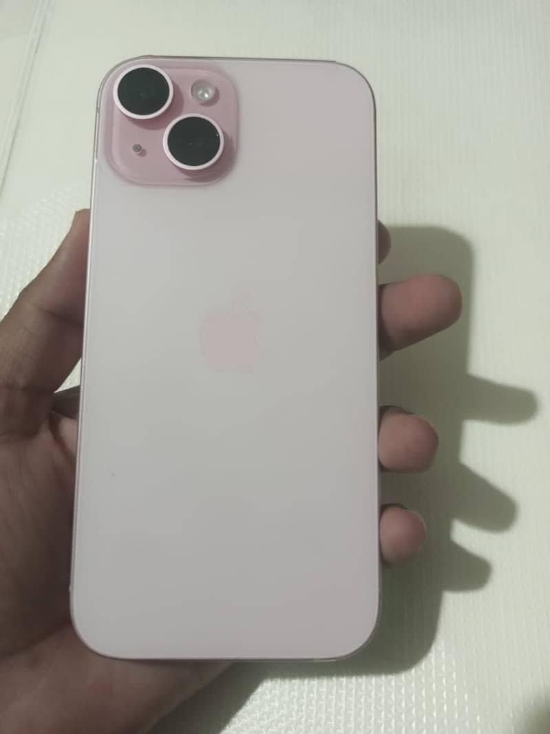 IPhone 15 JV LLA Model 128GB Pink Color 3