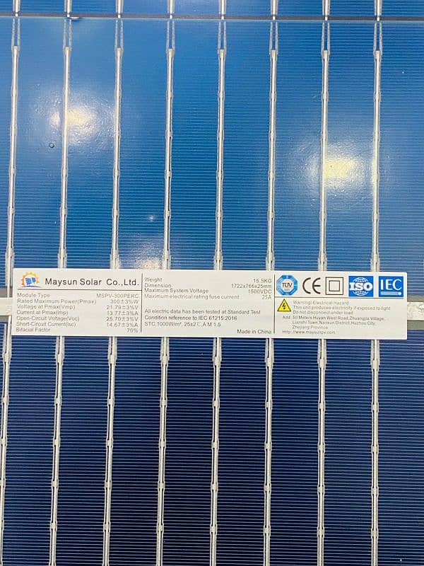 MAYSUN SOLAR A GRADE PANELS 10