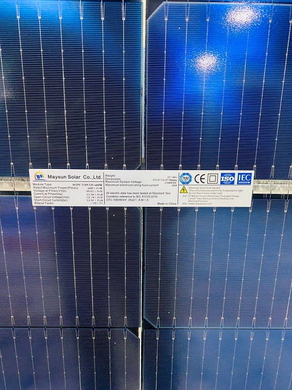 MAYSUN SOLAR A GRADE PANELS 16