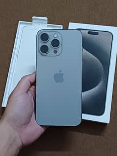 iphone 15 pro max 256gb HK (Pta Approved) Natural Titanium