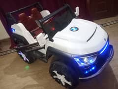 BMW Large size Kids Jeep car 2seater automatic power doors with swings