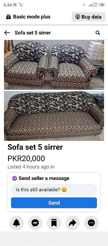 sofa good condition 1