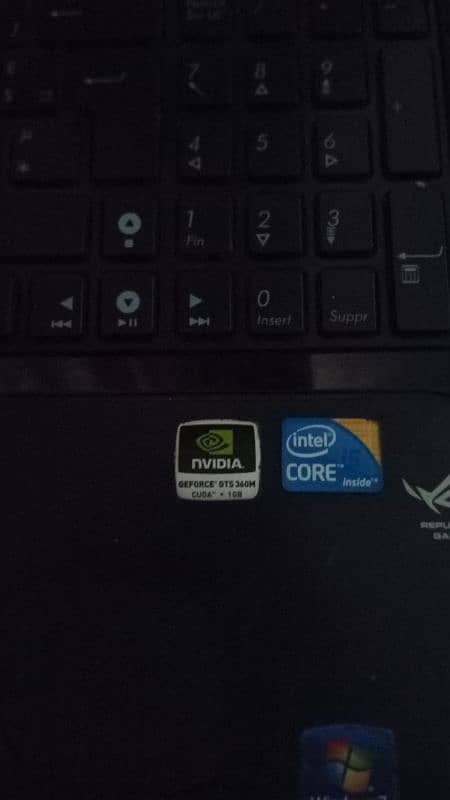 Asus gaming laptop G60j 2