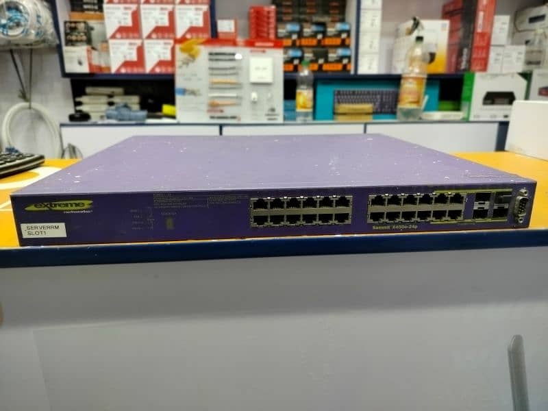 The Extreme Networks Summit X450e-24p 2