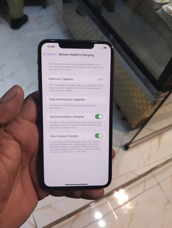 xs max Official PTA approved dual batry 89 256GB with box 2