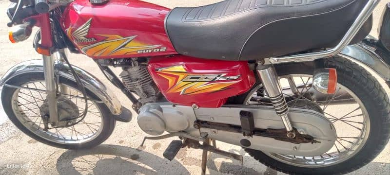 Honda CG125 2021 Red Karachi num 0