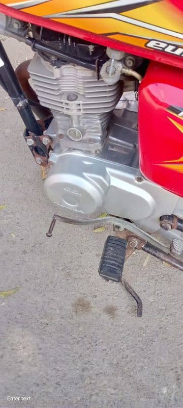 Honda CG125 2021 Red Karachi num 1