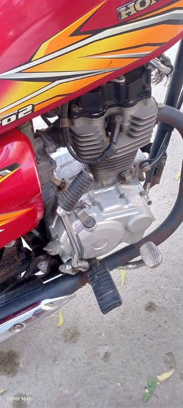 Honda CG125 2021 Red Karachi num 2