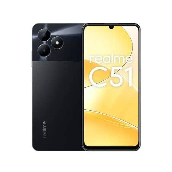 Realme C51  4Ram 64GB Storage 0