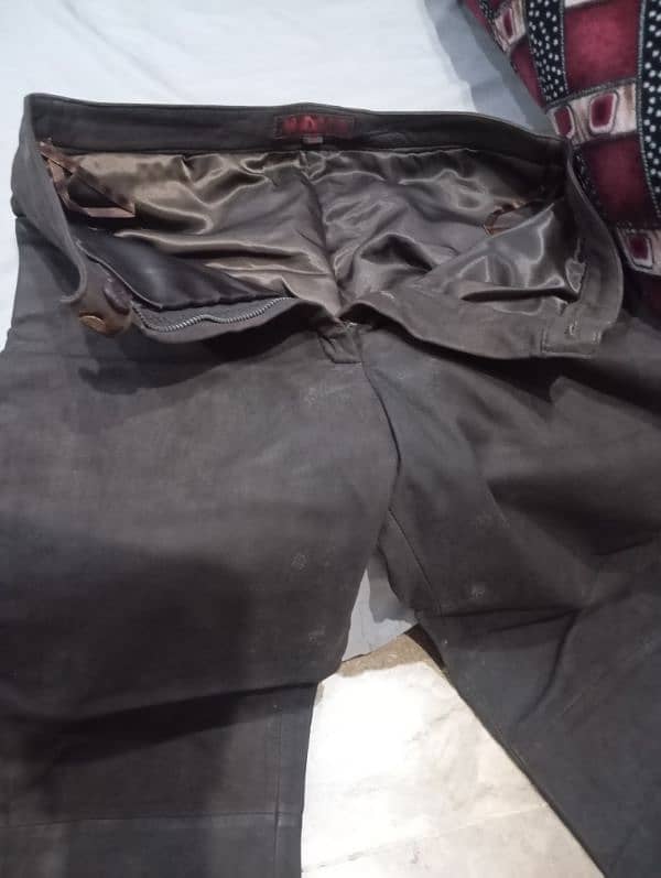 Leather Pant Maddox 38 West size 3