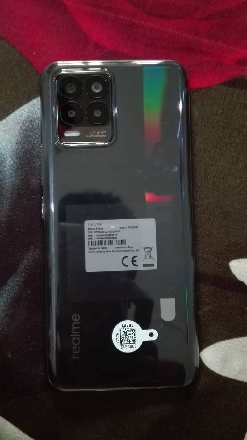 Realme 8 ram 8gb 128gb rom Helio G95 processor 1