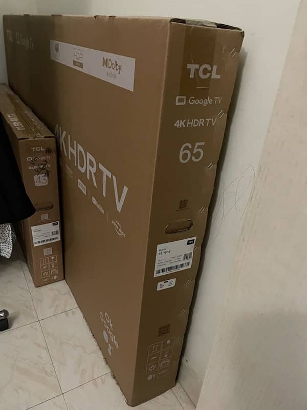 Original TCL P635 65 inch Google tv 2