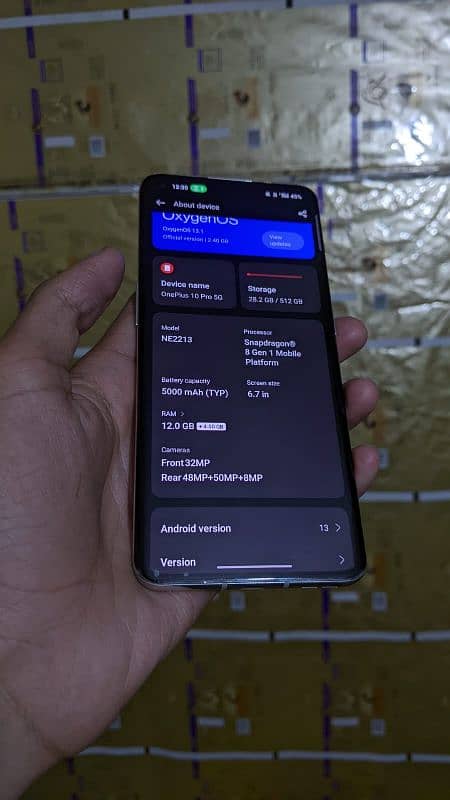 OnePlus 10 Pro 5G 12/512 Exchange Possible 6