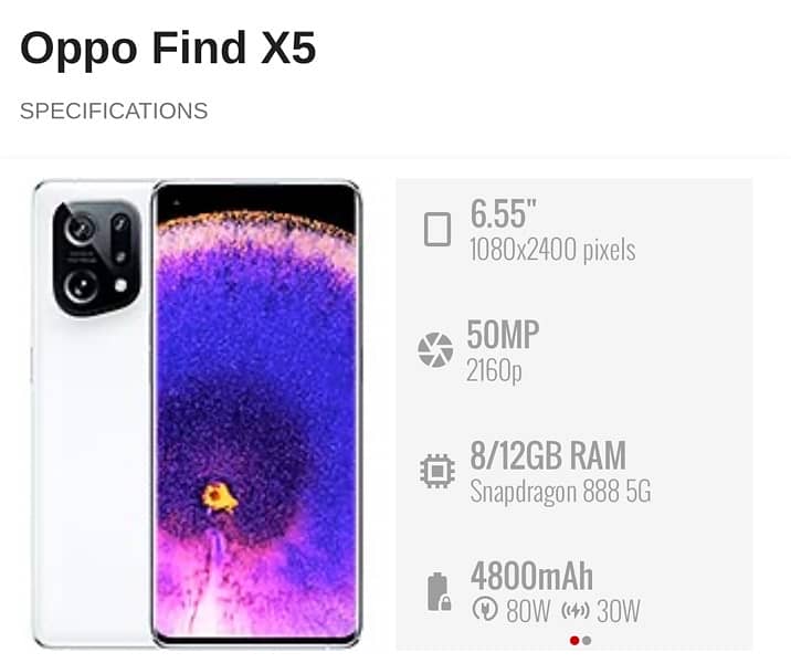 OPPO Fnd X5 0