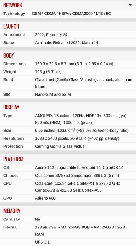 OPPO Fnd X5 3