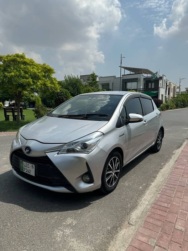 Toyota Vitz Hybrid 2019 import 1