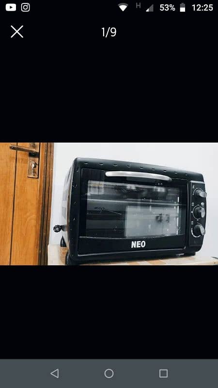 NEO electric oven (urgent sell) 4